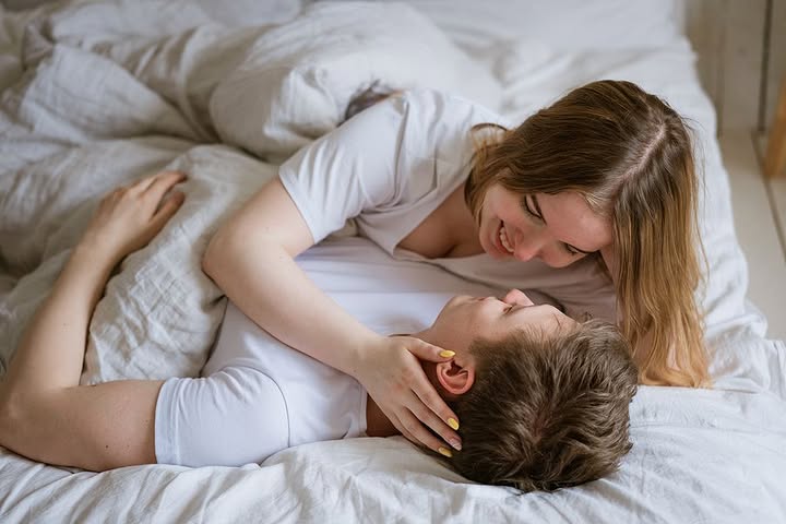 Happy confident couple